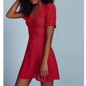 Reformation Sue Dress (Red Size 0)